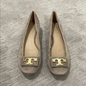 Suede Tory Burch flats